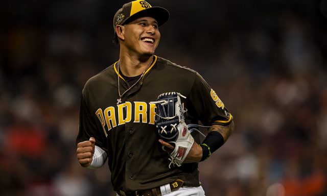 Manny Machado, de los Padres de San Diego Manny Machado, de los Padres de San Diego