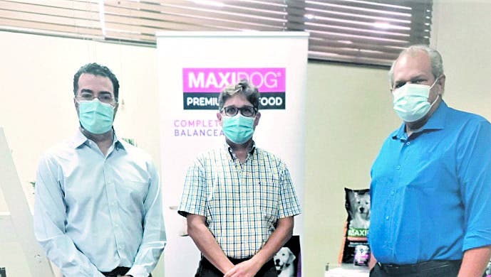 Jorge Hernández, Felipe Thómas y William Luna.
