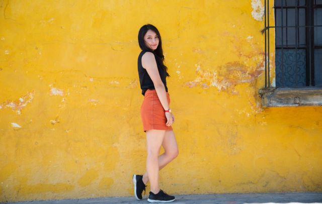 Chica en Guatemala