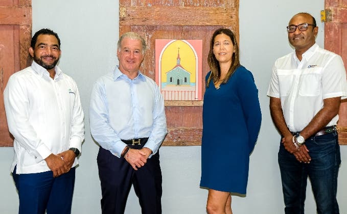 Carlos Rodolí, Greg Evans, Veruschka Nardi y Danilo Rosario.