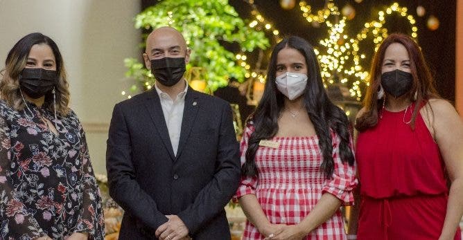 Patricia Pérez, Leandro Tajes, Claribel de los Santos y Marjorie Rijo.