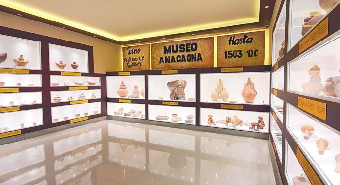 Museo Anacaona exhibe unas 800 piezas  del arte taíno