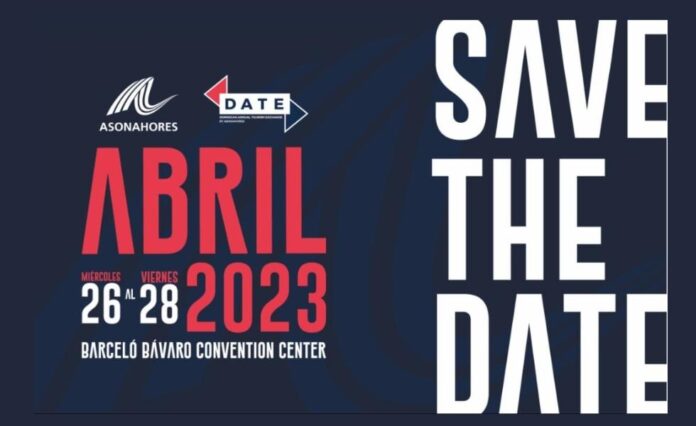 DATE 2023, la mayor feria turística de RD se realizará del 26 al 28 de abril