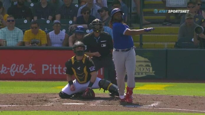 Vladimir Guerrero Jr empezó la primavera a todo tren