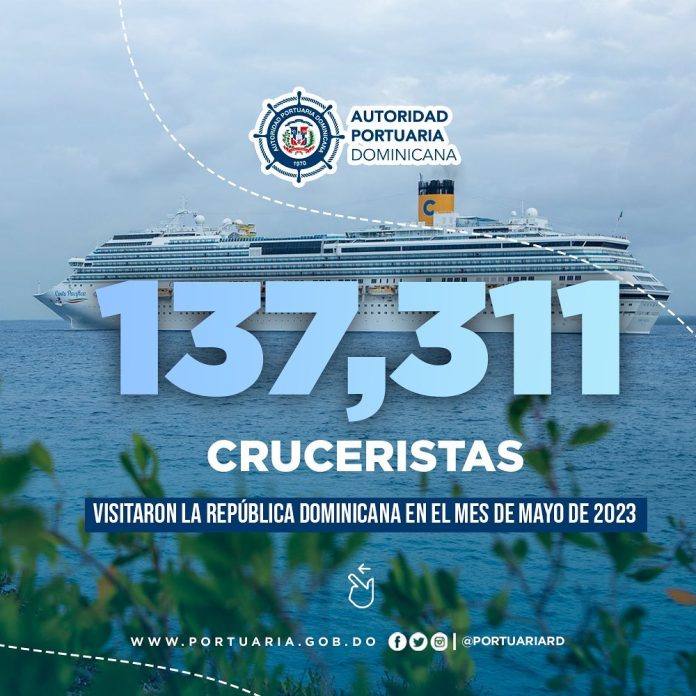RD logra récord histórico con más de un millón de cruceristas hasta mayo