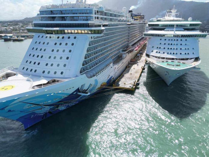 Llegada de hasta tres cruceros diarios dinamiza comercio en Puerto Plata