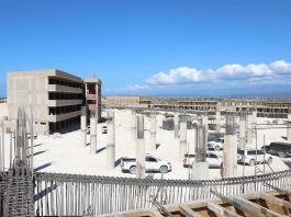 Así avanza la construcción del primer hotel que abrirá en Pedernales