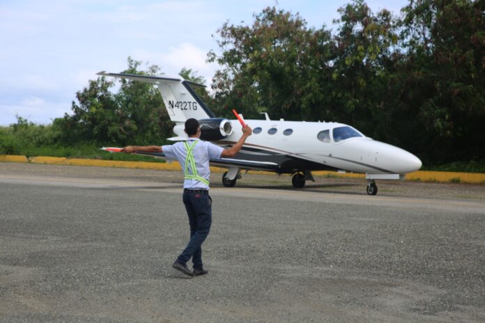 Turismo de aviación privada empieza a reactivarse en RD con vuelo de EEUU