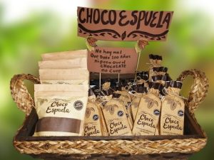 Productos artesanales de cacao en Rancho Don Lulú