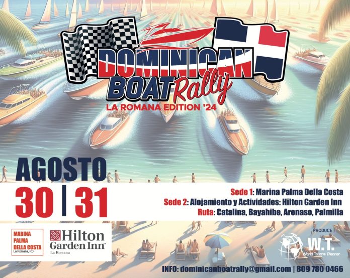 Realizarán tercera edición del Dominican Boat Rally del 30 al 1 de septiembre