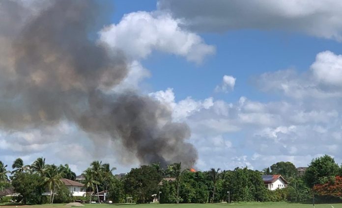 Se incendia villa de Marc Anthony en Casa de Campo