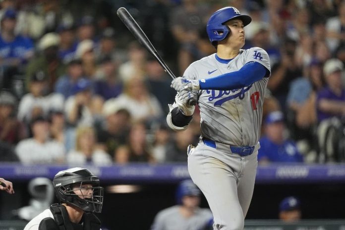 Shohei Ohtani se acerca a la triple corona