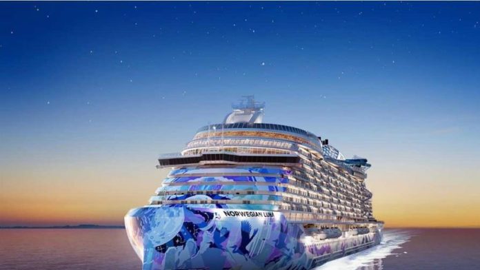 Crucero Norwegian Luna debutará en 2026 e incluye en ruta a RD