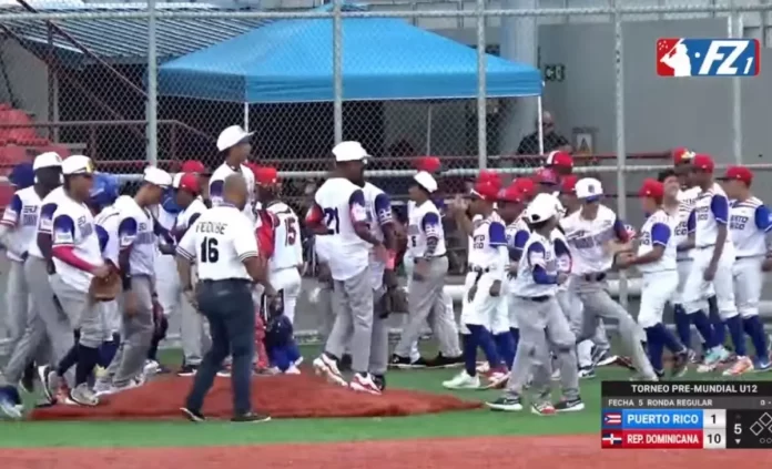 RD  clasifica invicta al Mundial de Béisbol U-12