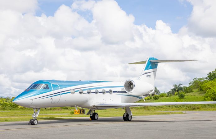 Air Century presenta nuevo Gulfstream IV-SP en la World Travel Expo