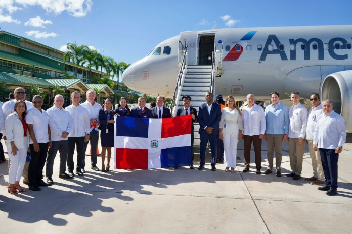 American Airlines vuelve a conectar Miami y La Romana con un vuelo diario